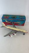 Battery-Operated Boeing 747 Jumbo Jet Toy Airplane, Boxed