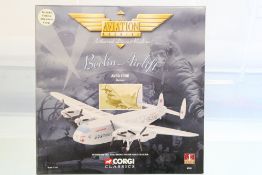 Corgi Classics Aviation Archive Berlin Airlift Avro York Skyways Die-Cast Model, 1:144 (47201)