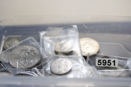 Coin collection to include 1892 crown 1839 shillin