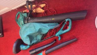 Bosch ALS 30 Leaf Blower/Vacuum and Bosch Electric Grass Trimmer