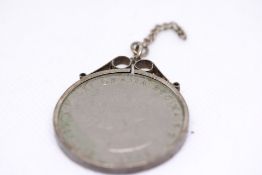 Silver mounted Churchill crown