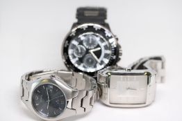 Accurist, DKNY & 1 other gents wristwatch