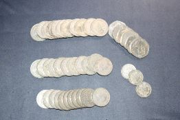 Collection of two shillings and 50ps