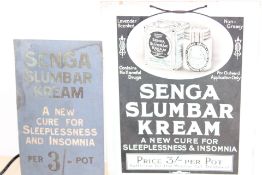 2x Original shop signs