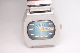Gents Gillex 21 jewel automatic watch with day & d