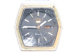 Gents Vintage Seiko 5 hexagonal cased Automatic wa