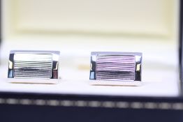 Gents 925 Sterling Silver Cufflinks by Dunhill
