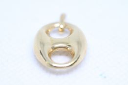 9ct Gold pendant Weight 1.7g