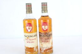 2 bottles of Mackinlay’s Old Scotch Whisky