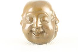 Bronze 4 face buddha