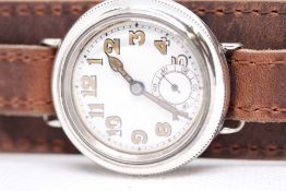 Rare 1920's sterling silver cased gents double Boi