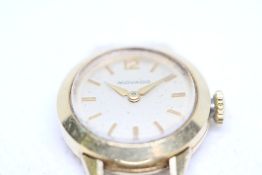 Ladies Movado 18k Solid Gold watch without strap