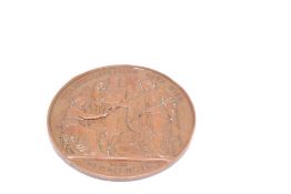 A very large 70mm medal from the 1873 Vienna World's Fair (Weltausstellung 1873 Wien Dem Verdien)