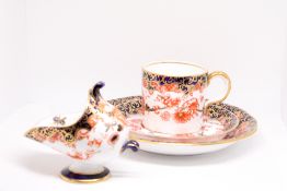 Royal Crown Derby trio trio and one other