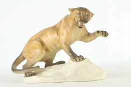 Beswick puma on a rock