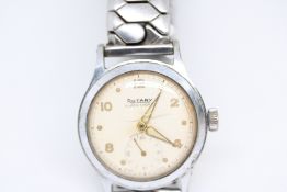 Rotary super sport manual wind vintage wristwatch