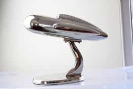 Chrome flash Gordon spaceship
