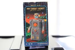 Boxed vintage mini target robot