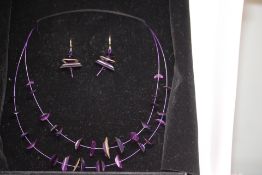 Lesley Craze gallery designer necklace & earring s