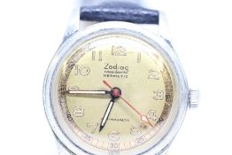 Vintage Zodicac Incasecurit hermetic manual wind w