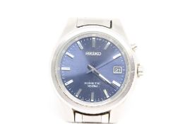 Seiko Kinetic 5M63-0D50 Stainless Steel Gents Brac