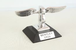 Chrome Bentley B on base