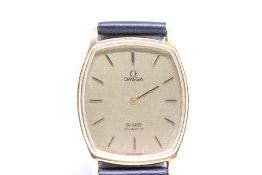 Gents Omega Deville Swiss Made Gold Plated Watch w