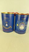 A pair of Bell’s Old Scotch Whisky Royal Decanter presentation tins, 1988 and 1990