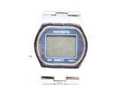 Rare Gents Mondaine Swiss Digital Quartz Watch, po