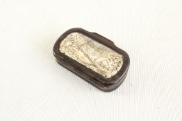 Bone old bill snuff & trinket box