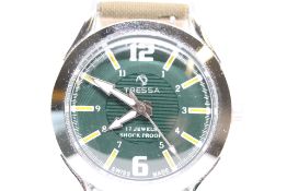 Gents Tressa Stainless Steel Swiss Made Watch, not