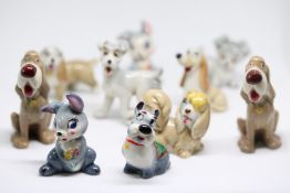 Collection of Wade lady & the tramp whimsies with
