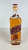 Johnnie Walker Red Label Old Scotch Whisky bottle