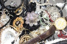 Collection of costume jewellery to include Pulsar
