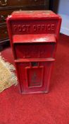 Cast-Iron ‘Post Office’ Post Box, with Crowned ‘E R’ Cipher