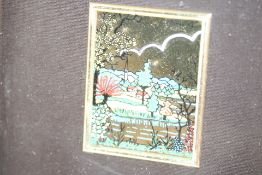 Framed (Bill Romanski) gold card