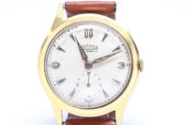 Gents Roamer Gold Plated Vintage Swiss Made Watch,