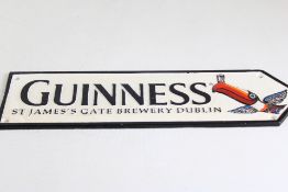 Cast iron Guinness sign St James Gate Dublin