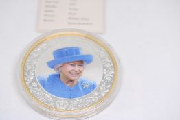 Oversized proof commemorative Queen Elizabeth II B