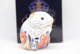 Royal crown derby collectors guild exclusive poppy