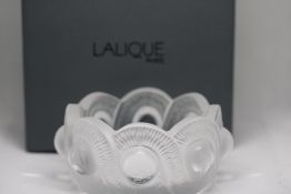 Lalique ashray in the Gao pattern with box