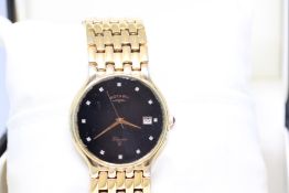 Rotary wristwatch with box