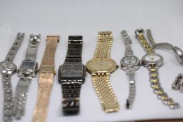 Collection of wristwatches