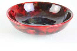 Royal Doulton Flambe footed bowl