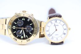 Genève Swiss Made Quartz Chronograph Wristwatch & Sekonda Wristwatch