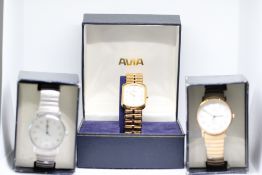 2 Timex wristwatches & Avia wristwatch - all boxed