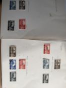 An album of British stamps, Queen Elizabeth - well