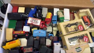 Collection of model vehicles