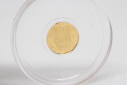 1/200 ounce possibly Egyptian gold coin