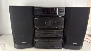 Technics CH540 Component Hi-Fi System with Speakers